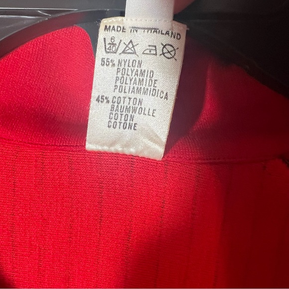Speedo Red Track Athletic Casual Jacket Mens Small - Picture 6 of 6